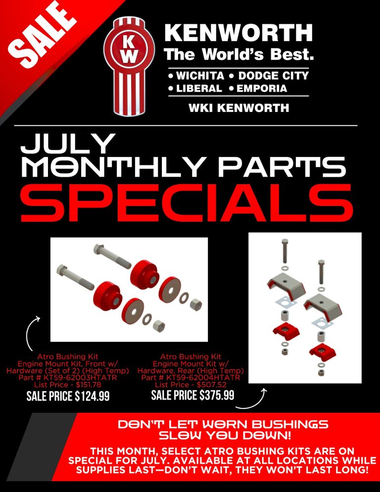Let’s Celebrate, - July Parts Monthly Special Flyer