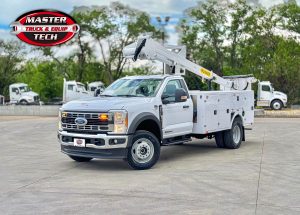 (1)-MK0206 - 2023 Ford F600 Brand FX PALFINGER Bucket Truck
