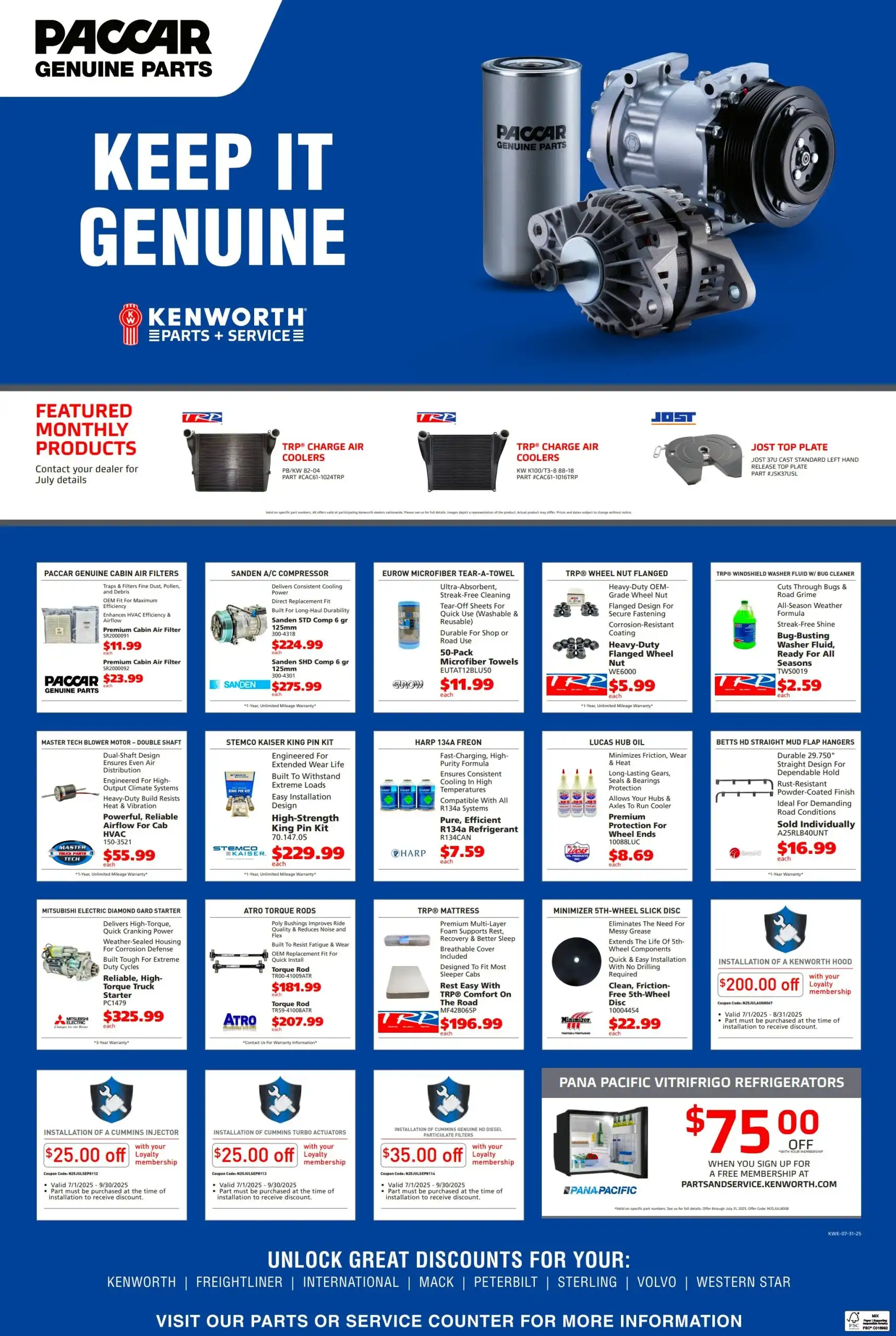 July-2025-Parts-Poster-WKI-Kenworth