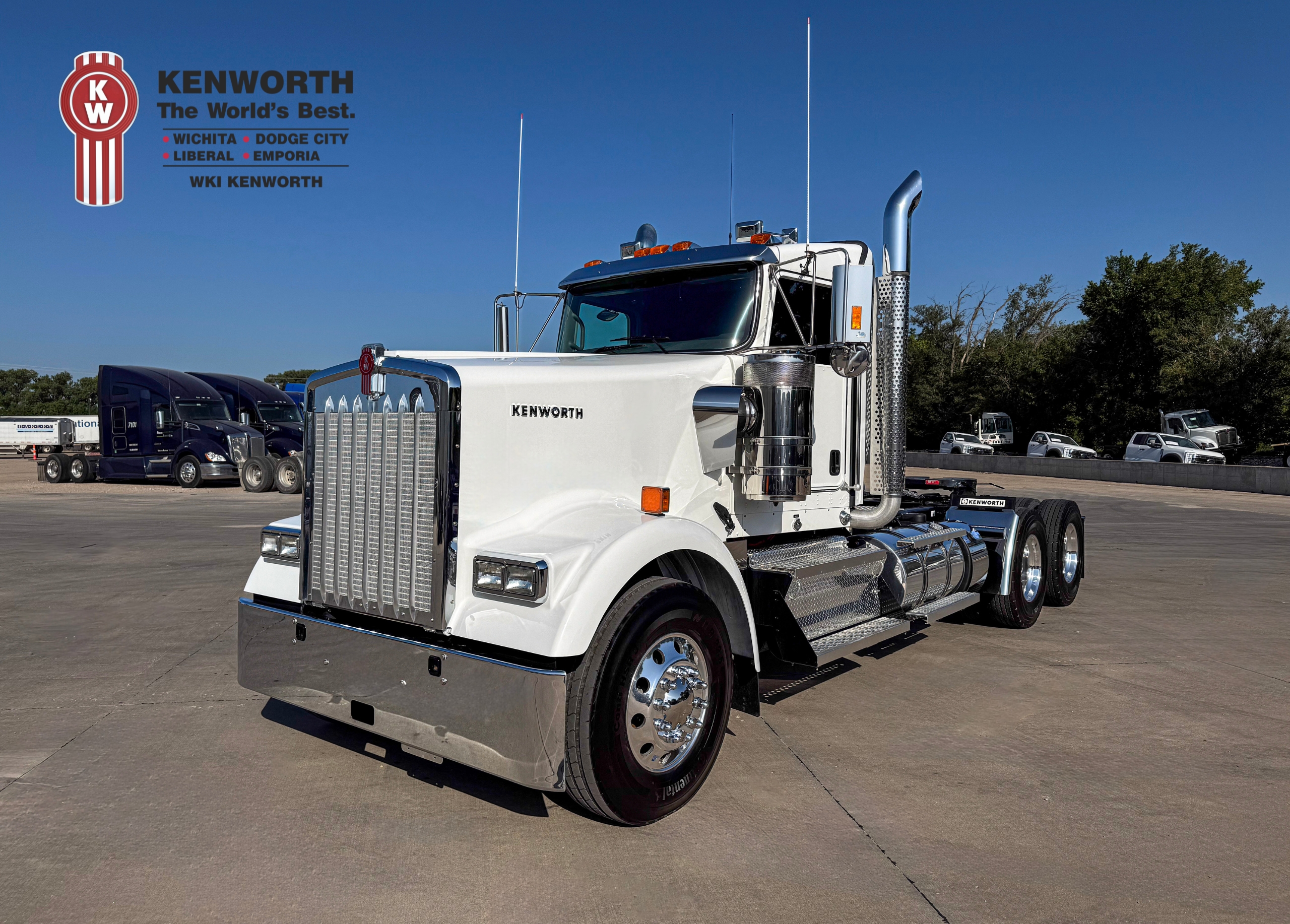2026 Kenworth W900L Extended Day Cab for Sale | WKI Kenworth 2026 Kenworth W900L Extended Day Cab for Sale | WKI Kenworth - image 1 of 6