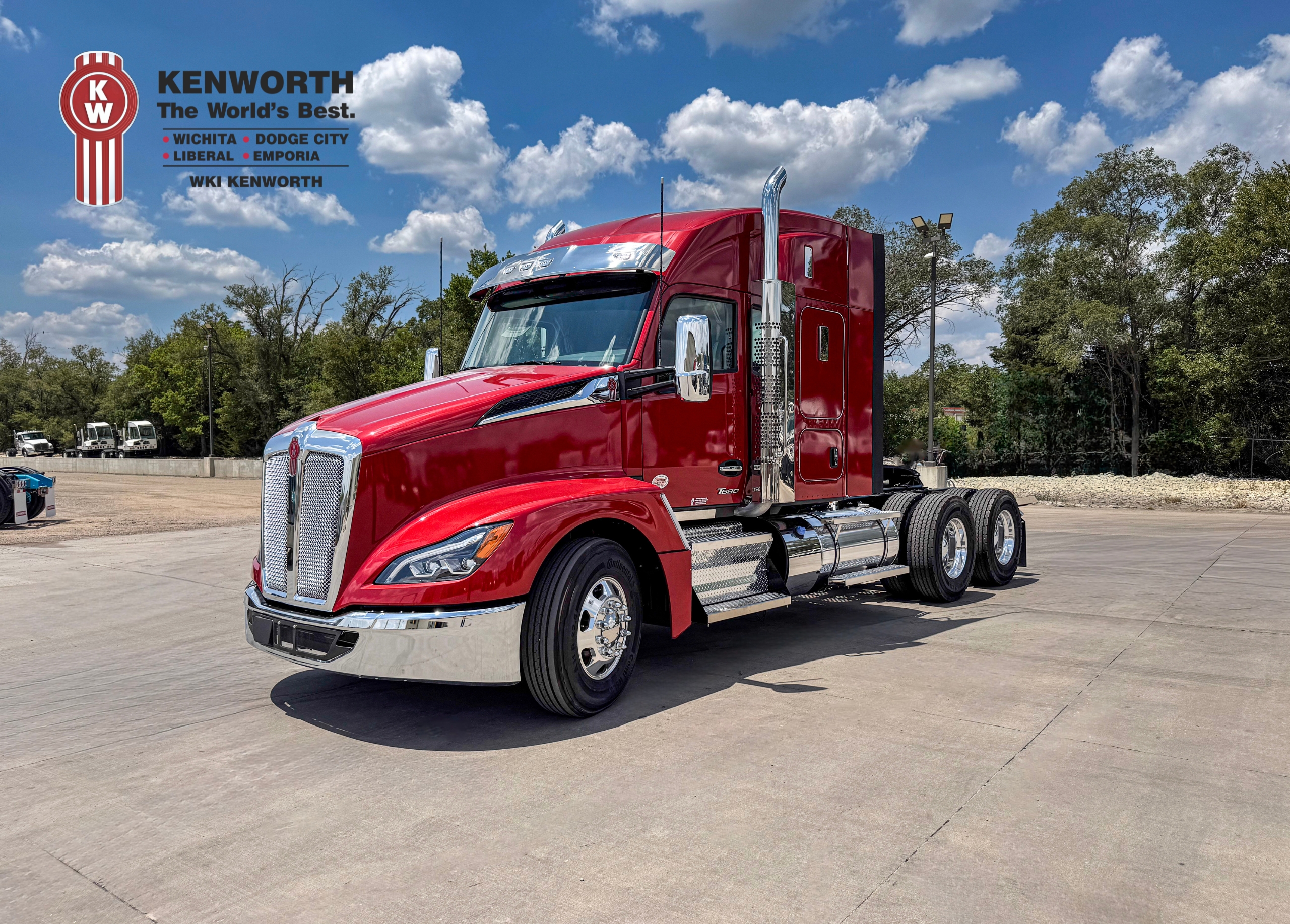 2026 Kenworth T680 52 Mid Roof for Sale | Wichita KS 2026 Kenworth T680 52 Mid Roof for Sale | Wichita KS - image 1 of 6