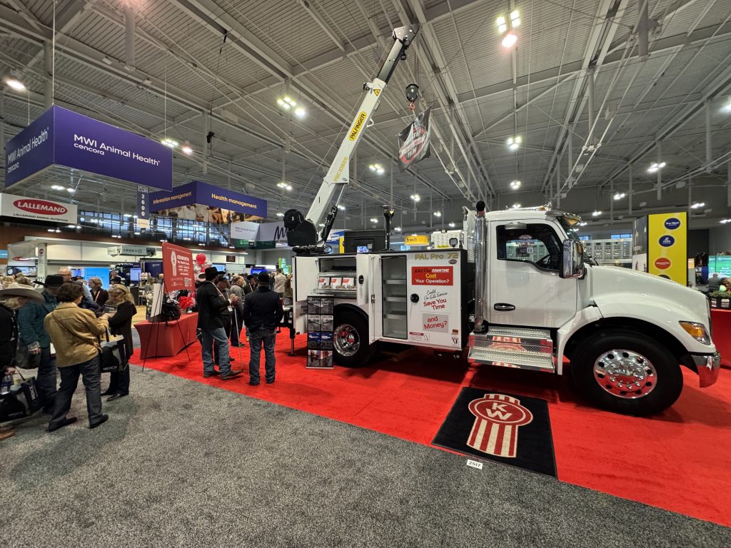 CattleCon 2026 Kenworth Trucks display at Music City Center