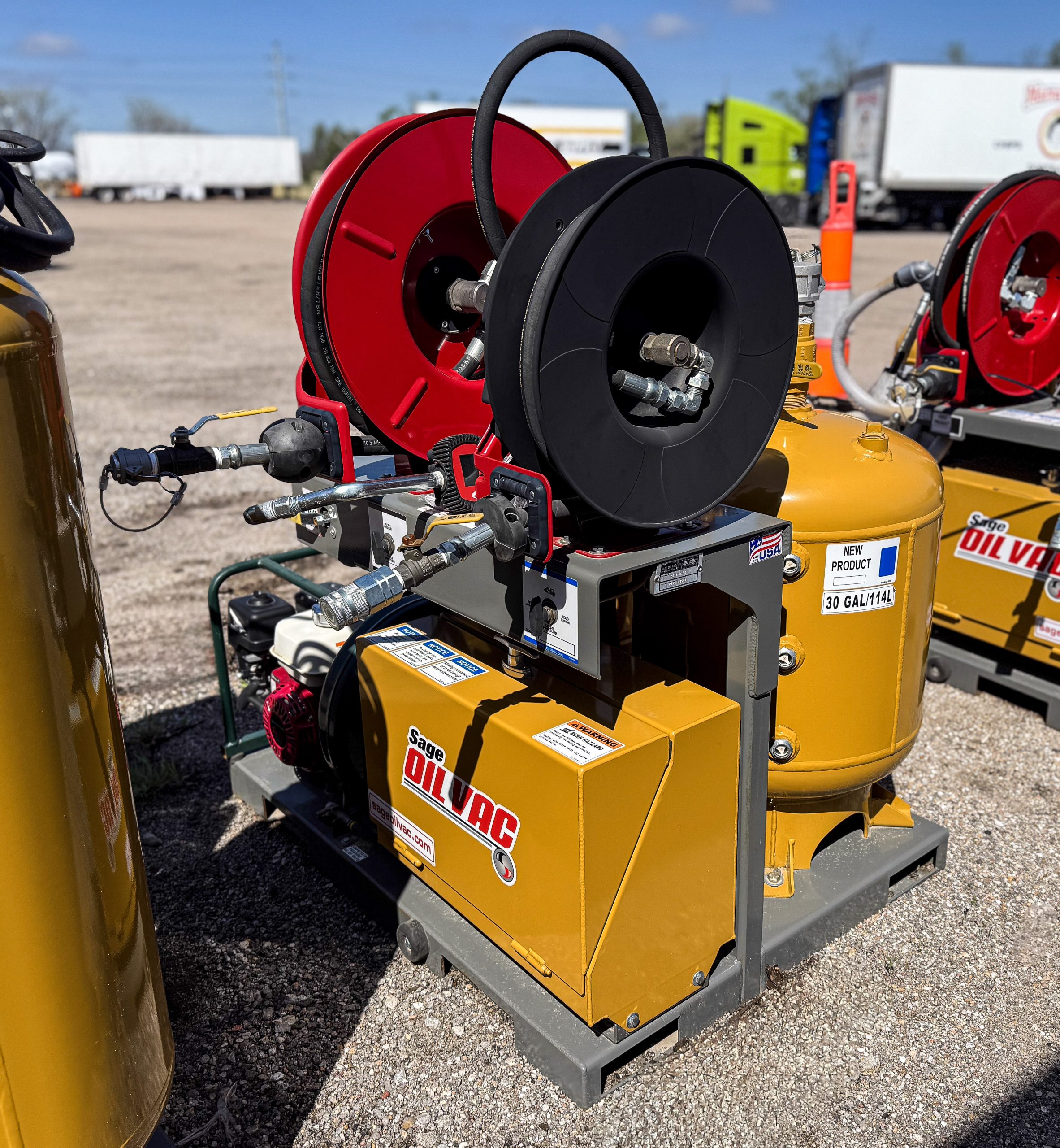 Sage Oil Vac 230 Service Lube Skid | MTTE Sage Oil Vac 230 Service Lube Skid | MTTE - image 3 of 4