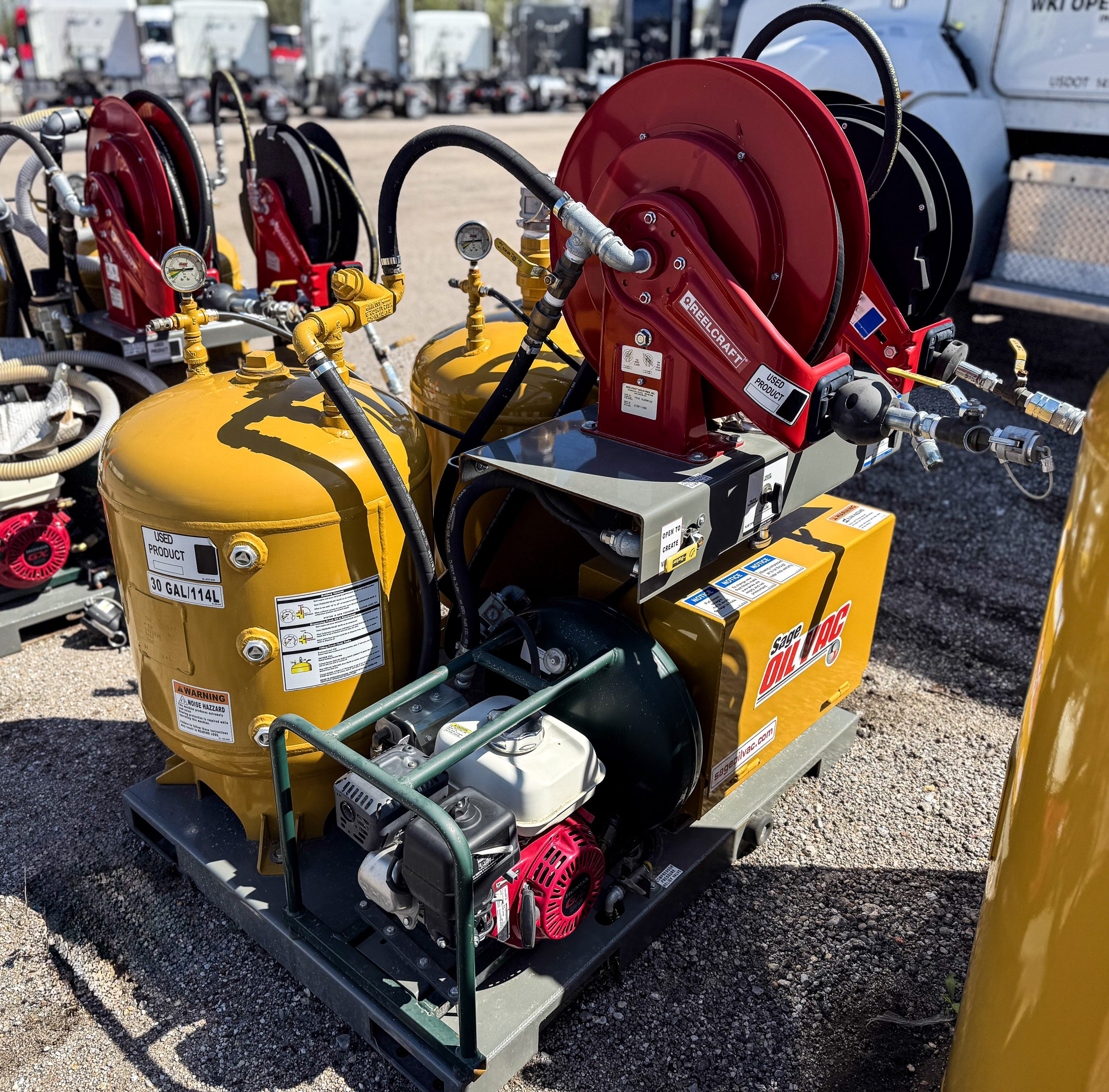 Sage Oil Vac 230 Service Lube Skid | MTTE Sage Oil Vac 230 Service Lube Skid | MTTE - image 4 of 4