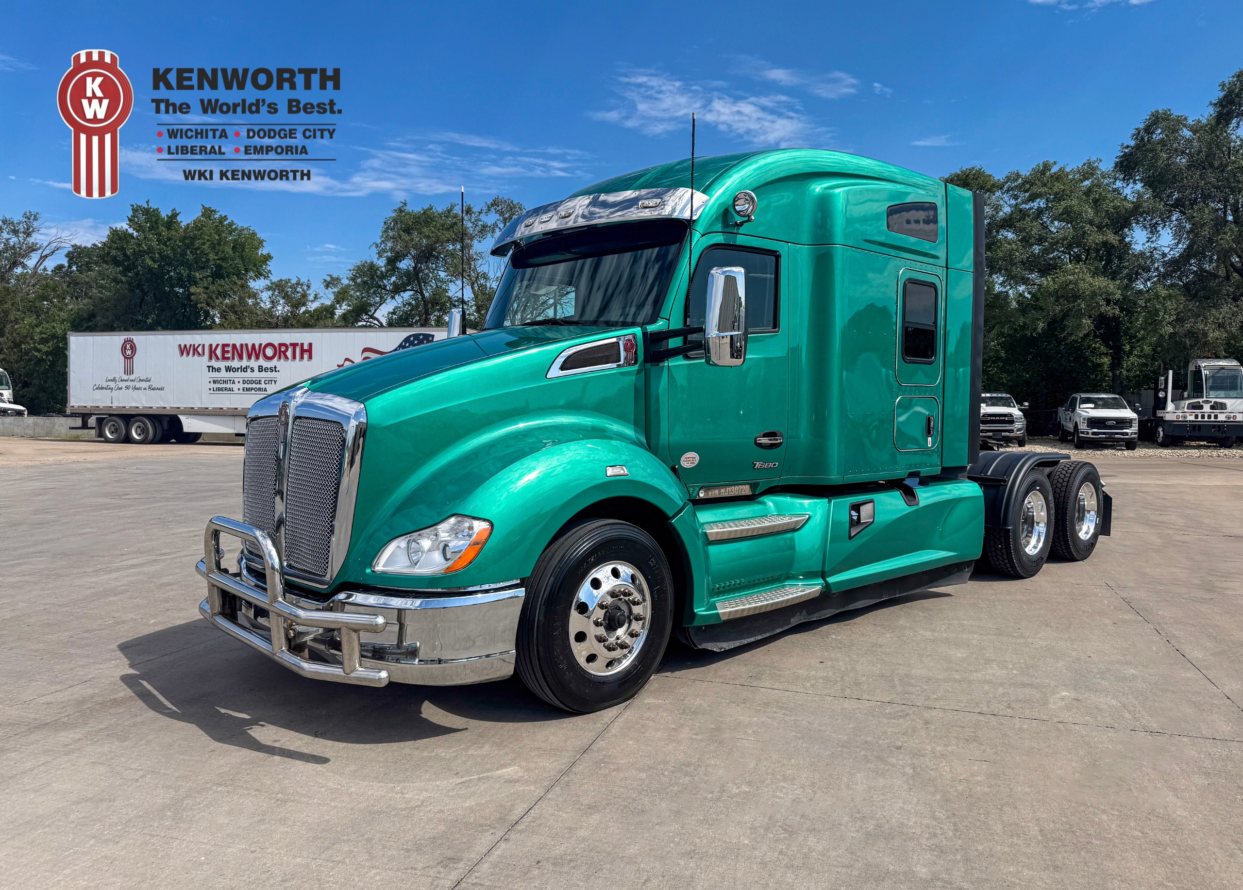 2022 Kenworth T680 Sleeper for Sale in Wichita, KS | WKI Kenworth 2022 Kenworth T680 Sleeper for Sale in Wichita, KS | WKI Kenworth - image 1 of 6